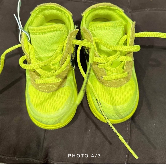 Nike Air Force 1 Off White Infant Size 7 - Picture 4 of 5
